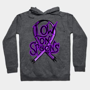 Low On Spoons Chronic Illness Awareness Hoodie